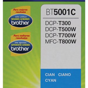 Brother BT5001C cartucho de tinta 1 pieza(s) Original Extra (Súper) alto rendimiento Cian