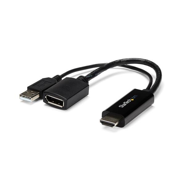 StarTech.com Convertidor HDMI a DisplayPort - 4K