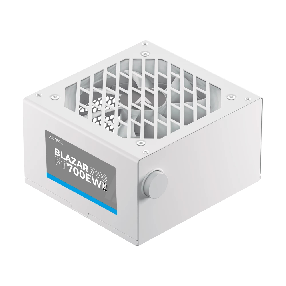 Acteck Blazar Evo FT700EW unidad de fuente de alimentación 700 W 20+4 pin ATX ATX Blanco