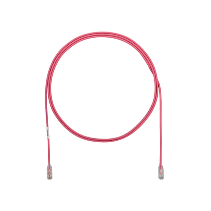 Panduit Cat6, 5ft cable de red Rosa 1,5 m U/UTP (UTP)