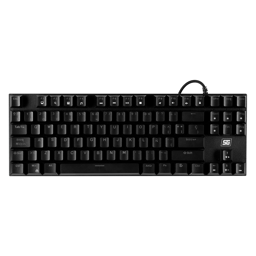 Vorago KB-600 teclado Juego USB Negro