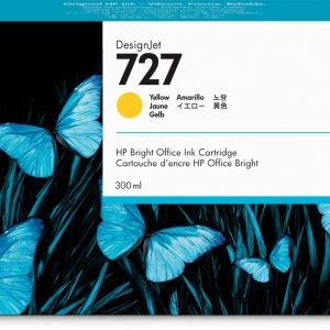 HP Cartucho de tinta DesignJet 727 amarillo de 300 ml