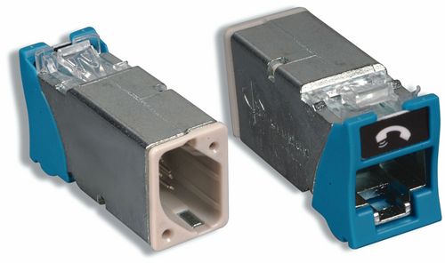 Siemon Z6A-S06 conector RJ45/RJ11 Azul
