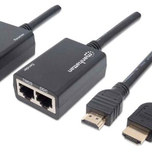 Manhattan Extensor de HDMI por Cat5e/Cat6