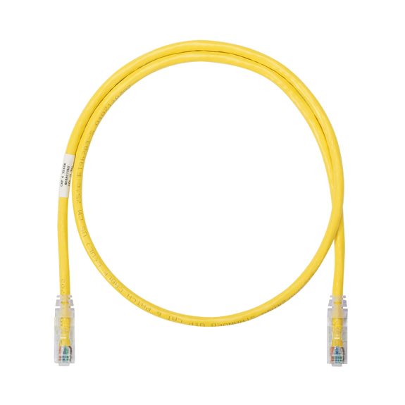 Panduit NK6PC7YLY cable de red Amarillo 2.13 m Cat6 U/UTP (UTP)
