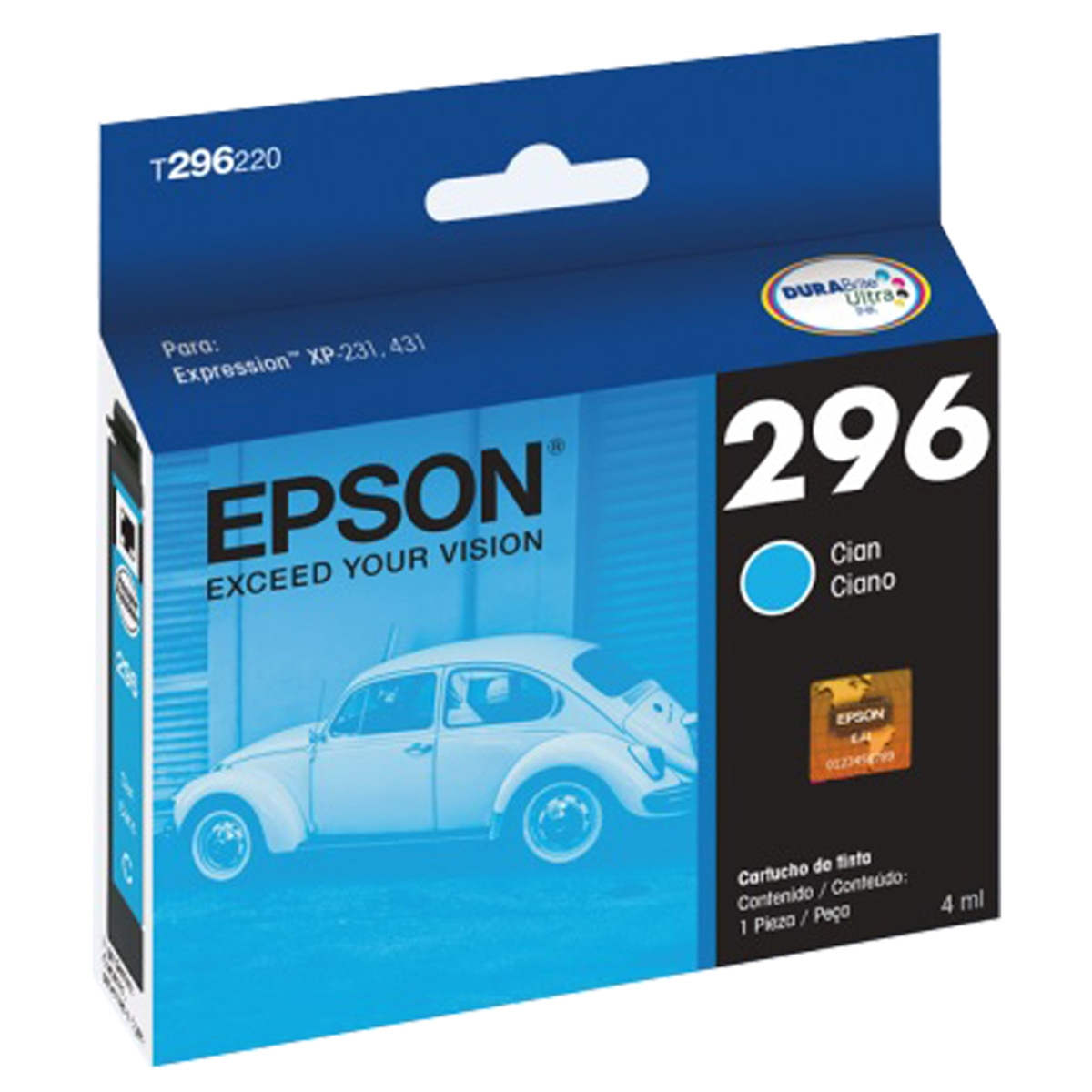 Epson T296220 cartucho de tinta Original Cian