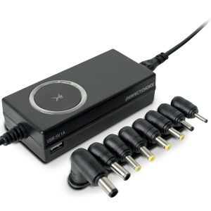 Perfect Choice PC-240747 adaptador e inversor de corriente Interior 65 W Negro