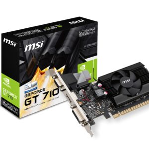 MSI GeForce GT 710 2GD3 LP NVIDIA 2 GB GDDR3