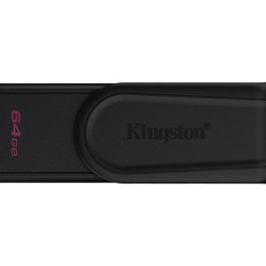 Kingston Technology DataTraveler Exodia S unidad flash USB 64 GB USB tipo A 3.2 Gen 1 (3.1 Gen 1) Negro