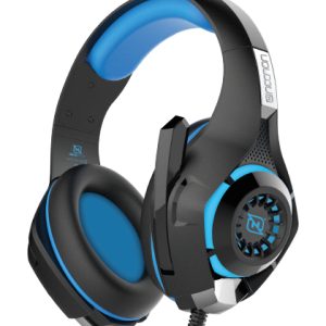 Necnon NBHG-VIPER Auriculares Alámbrico Diadema Juego Negro, Azul, Plata