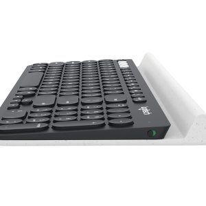 Logitech K780 teclado Universal Bluetooth Negro, Blanco