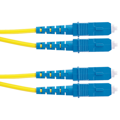 Panduit 5m SC/SC cable InfiniBand y de fibra óptica Amarillo