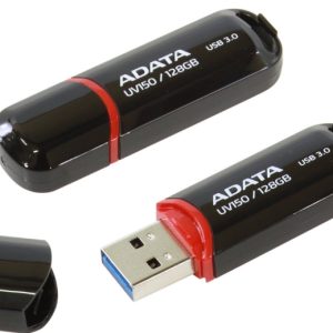 ADATA AUV150-128G-RBK unidad flash USB 128 GB USB tipo A 3.2 Gen 1 (3.1 Gen 1) Negro