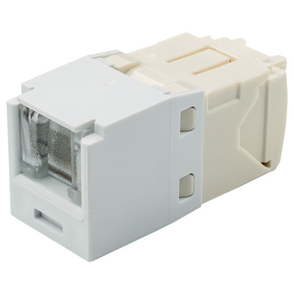 Panduit CJH688TGWH conector RJ-45 Crema de color