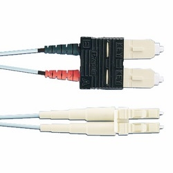 Panduit FZ2ERLNSNSNM003 cable InfiniBand y de fibra óptica 3 m LC SC OFNR Azul