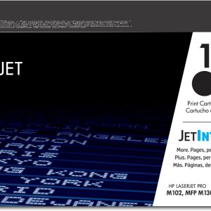 HP Cartucho de tóner original 17A LaserJet negro