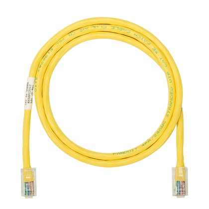 Panduit NK5EPC3YLY cable de red Amarillo 0.91 m Cat5e U/UTP (UTP)