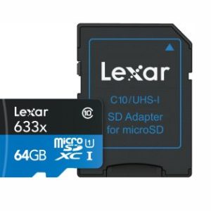 Lexar 633x 64 GB MicroSDHC UHS-I Clase 10