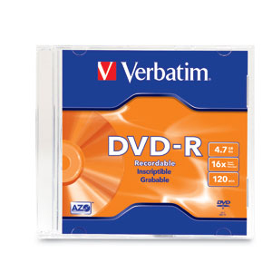 Verbatim 95093 DVD en blanco 4.7 GB DVD-R
