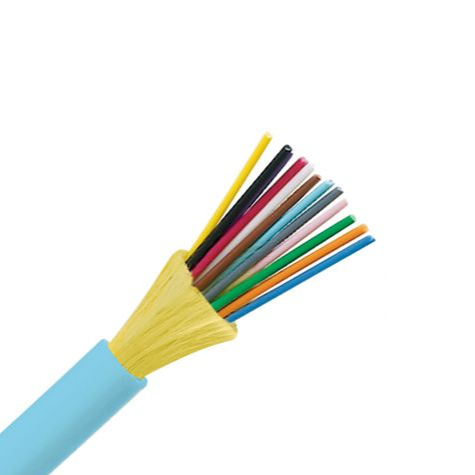 Panduit FODPZ06Y cable InfiniBand y de fibra óptica OFNP Color aguamarina