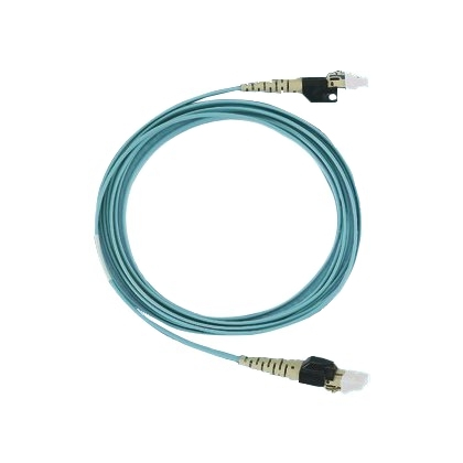 Panduit PVFZL10-10M3Y cable InfiniBand y de fibra óptica 3 m LC Color aguamarina
