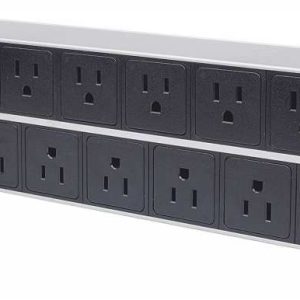 Intellinet Barra multicontactos de 15 salidas para montaje en 2U de rack de 19" - Enchufes Tipo EU (NEMA 5)