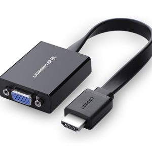 Ugreen 40248 adaptador de cable de vídeo 0.16 m HDMI Negro