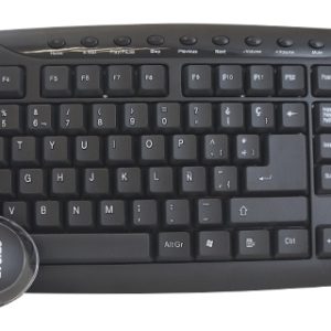 Naceb Technology NA-618 teclado Ratón incluido Universal USB Negro