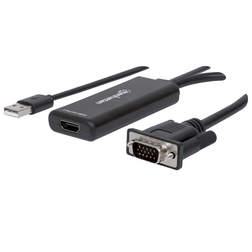 Manhattan Convertidor de VGA y USB a HDMI