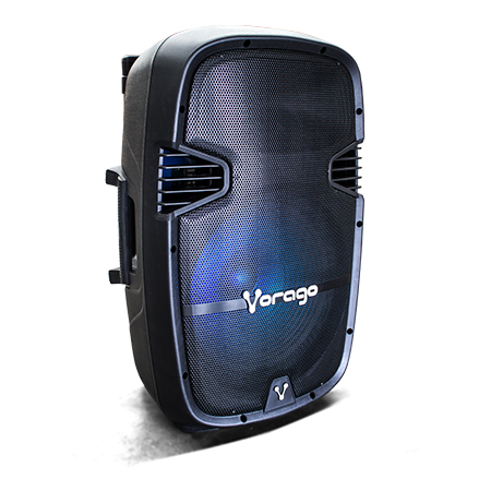 Vorago KSP-500 altavoz De 1 vía Negro Inalámbrico y alámbrico 100 W