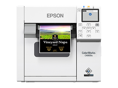 Epson ColorWorks CW-C4000 impresora de etiquetas Inyección de tinta Color 1200 x 1200 DPI 100 mm/seg Alámbrico Ethernet