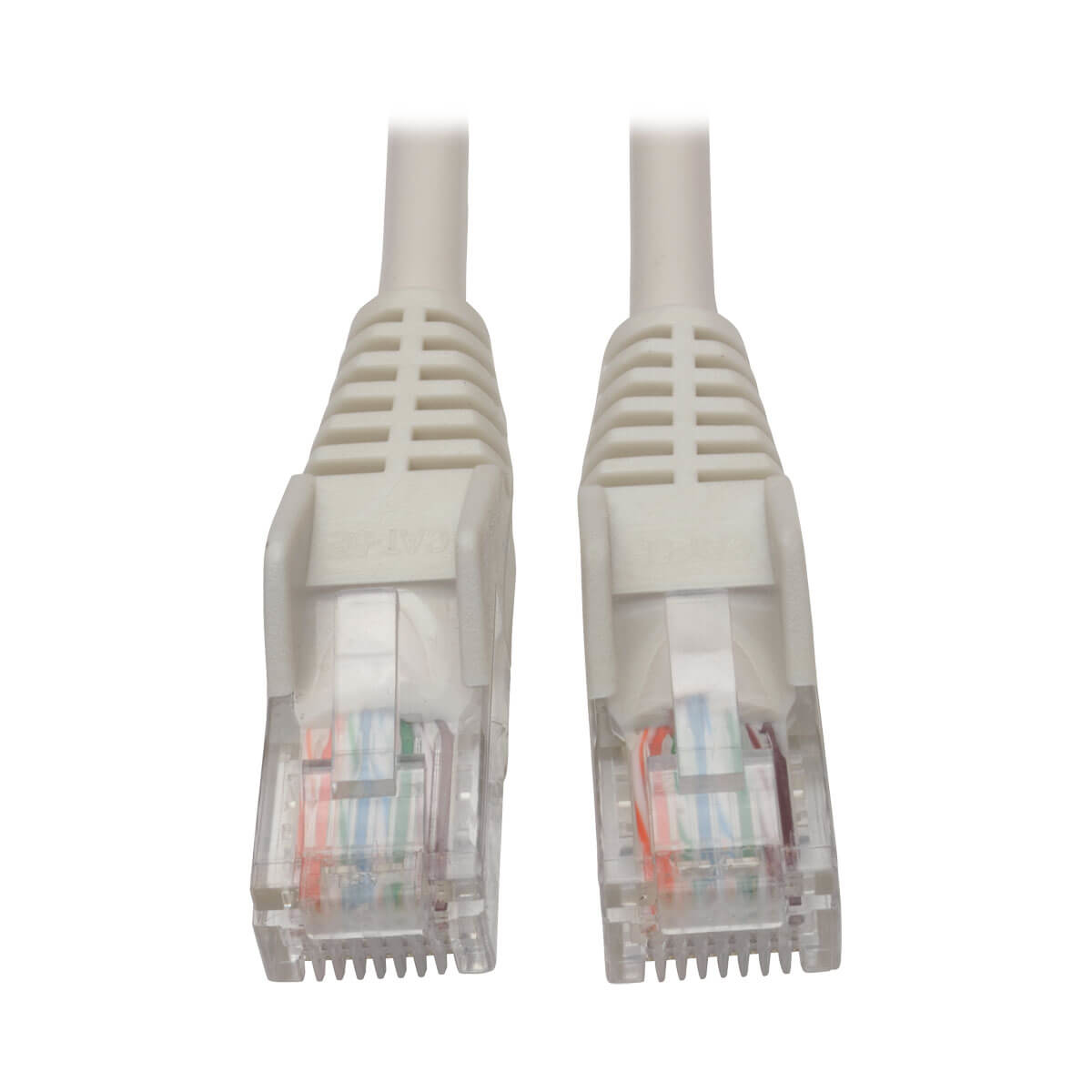 Tripp Lite N001-005-WH Cable Ethernet (UTP) Patch Moldeado Snagless Cat5e 350 MHz (RJ45 M/M) - Blanco, 1.52 m [5 pies]