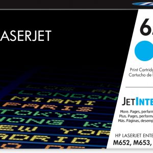 HP Cartucho de tóner Original LaserJet 655A cian