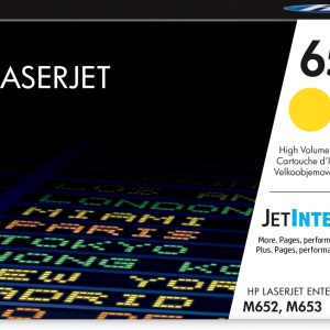 HP Cartucho de tóner de alto rendimiento, amarillo, original LaserJet 656X