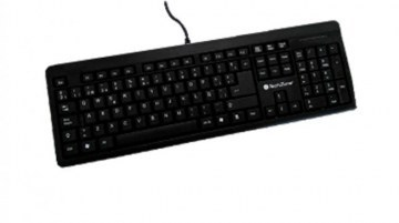 TechZone TZ16TEC01-ALA teclado Universal USB Negro