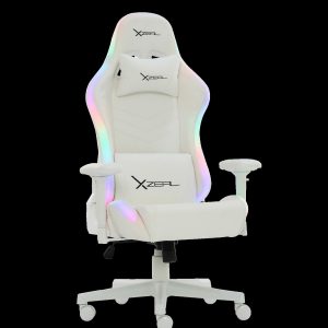 XZEAL XZ15 Silla universal para juegos Asiento tapizado Blanco
