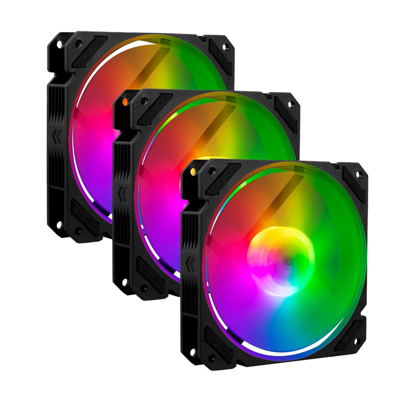 Balam Rush Eolox Blaze EX70K Gabinete de la computadora Enfriador de aire 12 cm Negro 1 pieza(s)