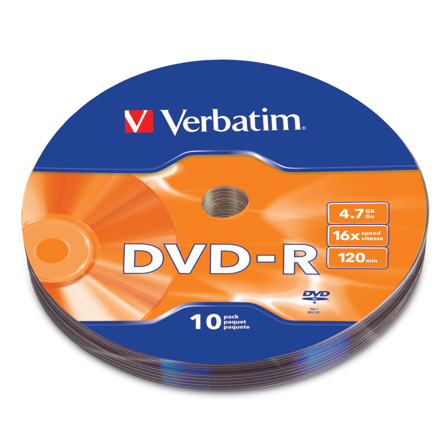 Verbatim DVD-R 4.7GB 16x 4,7 GB 10 pieza(s)