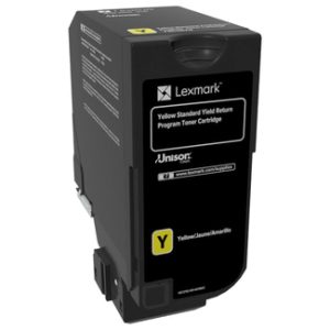 Lexmark 74C4SY0 cartucho de tóner 1 pieza(s) Original Amarillo