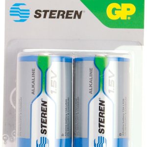 Steren BAT-D2 pila de uso doméstico Batería de un solo uso D Alcalino