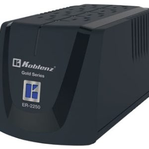 Koblenz ER-2250 regulador de voltaje 8 salidas AC Negro