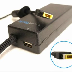 Ovaltech OTAC-E77-65W cargador de dispositivo móvil Computadora portátil Negro Corriente alterna Interior