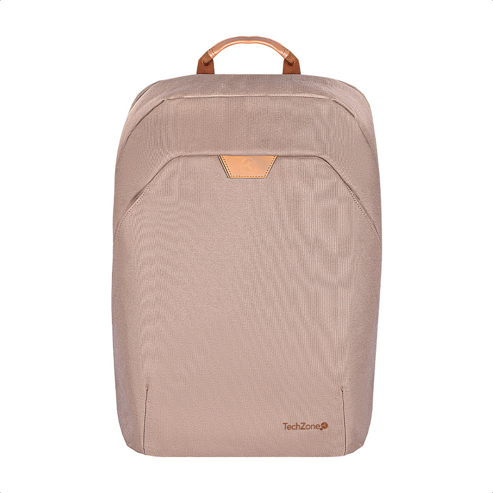 TechZone TZLBP56W-C mochila Mochila de senderismo Color camel Tereftalato de polietileno reciclado (rPET)