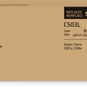Samsung Cartucho de tóner original HP CLT-C503L de alto rendimiento, cian