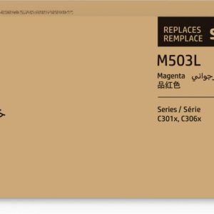 Samsung Cartucho de tóner original HP CLT-M503L de alto rendimiento, magenta