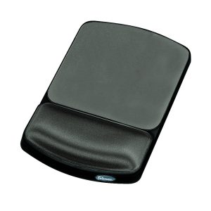 Fellowes 91741 alfombrilla para ratón Grafito