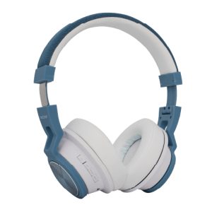 BACKDROP BDH-1A audífono y auriculare Audífonos Inalámbrico Diadema Música USB Tipo C Bluetooth Azul, Blanco