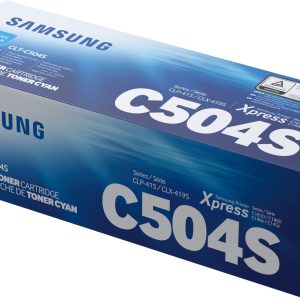 Samsung Cartucho de tóner CLT-C504S cian