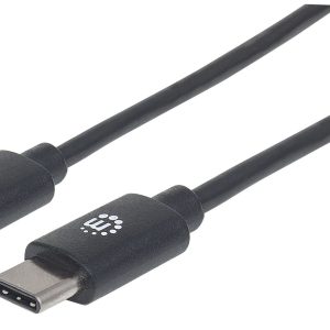 Manhattan 354875 cable USB USB 2.0 2 m USB C Negro