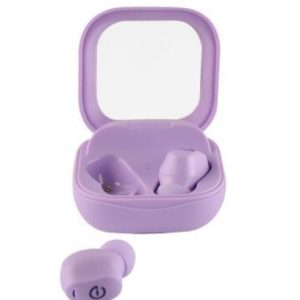 Easy Line Florela Auriculares True Wireless Stereo (TWS) Intra auditivo Llamadas/Música/Deportes/Diario USB Tipo C Bluetooth Púrpura